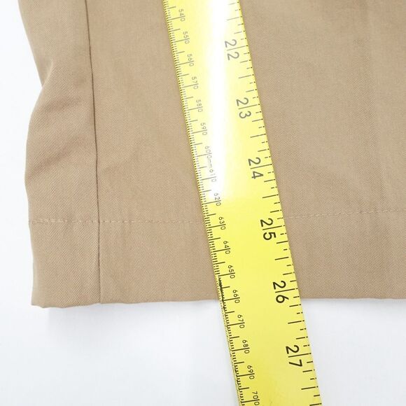 Weatherproof Pants Men's 38 X 32 Khaki Cotton Security Pockets Straight Leg - Picture 2 of 9